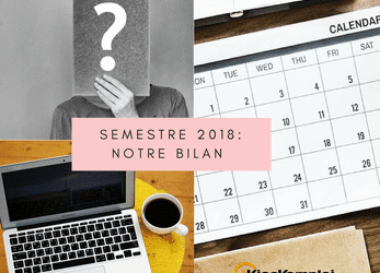 Bilan sur le premier semestre 2018